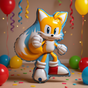 Colas de <span class=keywords><strong>globos</strong></span> de aluminio de 66 cm, decoraciones para fiestas infantiles, celebración de cumpleaños - Product Image 3