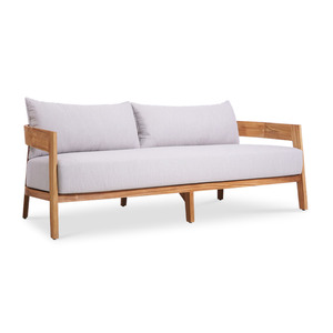 Ensemble de canapés modernes de luxe en bois de teck pour l'extérieur Meubles de patio de jardin personnalisés de qualité pour l'extérieur Parc Cuisine Villa Application - Product Image 6