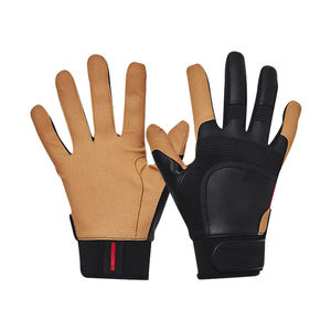 Guantes de béisbol de piel de oveja de alta calidad, guantes de bateo profesionales OEM personalizados con gran agarre, gran oferta de los fabricantes - Product Image 1