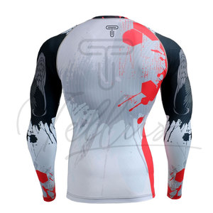Camiseta de Manga Larga para Hombre, Protección Solar, Ligera, Compresión, Secado Rápido, Spandex/Poliéster, Ropa Deportiva Activa, Tellus - Product Image 4