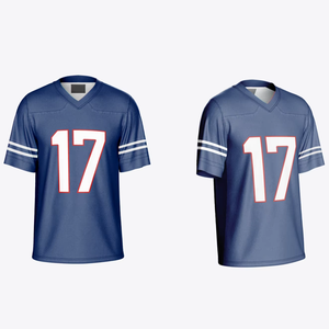 Nuevo Diseño de Camiseta de Práctica de Fútbol Americano Juvenil, Camiseta de Fútbol Americano Personalizada, Camiseta de Fútbol Americano de Alta Calidad con Bordado Tackle Twill - Product Image 6