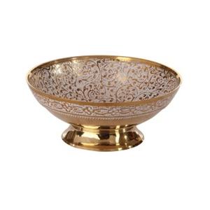 Bungalow y Villa Ensaladera de frutas Proveedor Servidor de frutas Vajilla Hecho a mano Contenedor de comida decorativo Cuenco de metal Cuenco vintage - Product Image 6