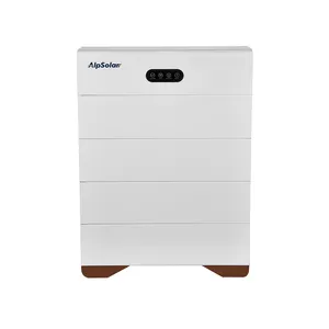 Batteria impilabile agli ioni di litio 5kWh 7.5kWh 10kWh 12.5kWh 15kWh a bassa tensione Off-Grid accumulo di energia per uso domestico batteria solare