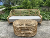Nordique rotin chaise canapé rotin tissage salon chambre loisirs B & B unifamilial balcon paresseux rotin chaise au Vietnam