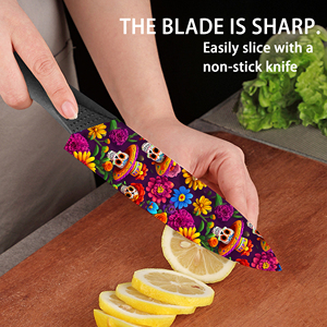 Juego de 2 Cuchillos de Cocina Ecológicos y Duraderos con Mango de Plástico Ambidiestro, Cuchillo de Chef Afilado, en Existencia, Precio de Fábrica, Entrega Rápida - Product Image 5
