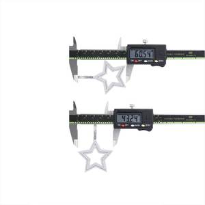 Collar de Lujo con Colgante de Estrella Estilo Hip Hop, Chapado en Oro sobre Plata de Ley 925, con Moissanita VVS, para Hombre y Mujer - Product Image 5