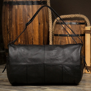 Custom Leather Travel Duffel <b>Bag</b> <b>for</b> <b>Men</b> Gym Sports <b>Weekender</b> Luggage Leather Carry on <b>Bag</b> - Product Image 4