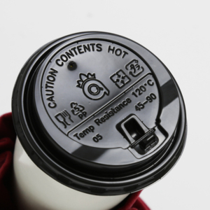 Quang Quan ฝาปิดพลาสติก PP แบบใช้แล้วทิ้ง90มม. กันน้ำซึมสำหรับถ้วยกาแฟกระดาษ - Product Image 1