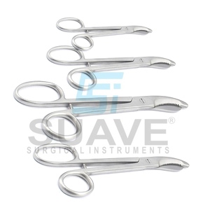 Vente en gros de qualité supérieure Logo personnalisé imprimé Nouvelle arrivée Ciseaux chirurgicaux à bandage en acier inoxydable SUAVE SURGICAL - Product Image 1
