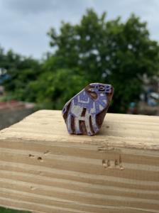 Impressions sur bois de teck sculptées à la main |   Motifs de taureau |   Outils de sérigraphie textile - Product Image 3