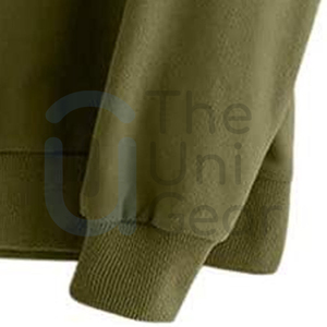 Sweat-shirt d'hiver décontracté tendance streetwear pour hommes, en polaire solide et respirant, dernier design, vente en gros - Product Image 5