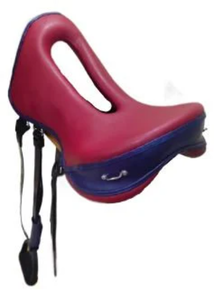 Sillín de caballo de cuero resistente con Árbol de fibra de carbono de alta calidad y estribo de plástico inteligente disponible en 15 "a 17" - Product Image 3