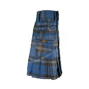 Nouveau Style sur mesure hommes tartan kilts couleur unie hommes Tartan Kilts à vendre fabriqué au Pakistan hommes Tartan Kilts - Product Image 5