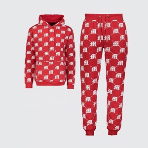 Ensemble de survêtements lourds Fabricants de vêtements personnalisés vierges de haute qualité Pull unisexe Ensemble de pulls en polaire Survêtements d'hiver - Product Image 1