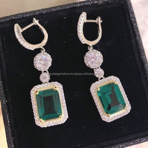 Joyería de alta moda para mujer, diseño de moda con personalidad, pendientes de lujo, pendientes de moissanita, certificado Gra para mujer - Product Image 3