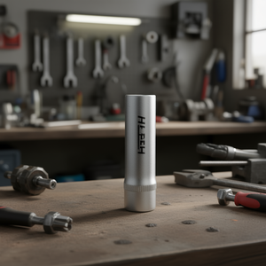 Llave de vaso hexagonal métrica larga Hazet de 1/4'' y 6 puntas con perfil de tracción - Product Image 3