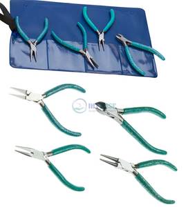 Kit de alicates de cuentas Superior, 9 Uds., juego de herramientas para hacer joyas, profesional de acero inoxidable, alambre doblado, artesanía DIY al por mayor - Product Image 5