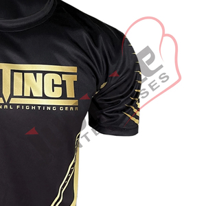 Rashguard de MMA de Manga Corta, 100% Poliéster, Sublimado Digital Profesional, Ligero, Tejido OEM, Venta al Por Mayor - Product Image 4