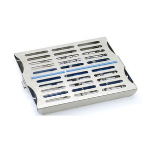 Cassette Ergo 15 en silicone bleu Nichrominox Instruments médicaux Dispositifs médicaux Conception personnalisée Meilleure conception Instruments dentaires - Product Image 3