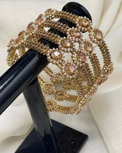 ชุดเครื่องประดับผู้หญิง Pashtun ผลิตในรูปแบบวัฒนธรรมของอัฟกานิสถานได้รับการยอมรับในงานปาร์ตี้และงานแต่งงานเครื่องประดับสำหรับผู้หญิง OEM ODM - Product Image 2