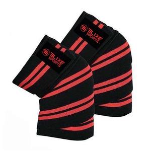 Custom Logo Fitness Gym Sports Compression Straps Flexible Powerlifting Weightlifting <b>Knee</b> <b>Wraps</b> Thick Nylon Cotton - Product Image 3