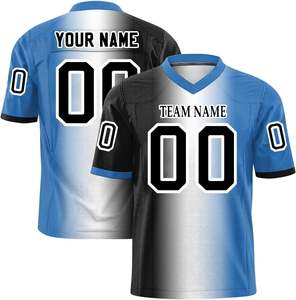 Maillots de football américain Sportswear Training Gear High School Teamwear OEM Quick Dry Polyester Mesh Breathable Sublimation Logo - Product Image 5