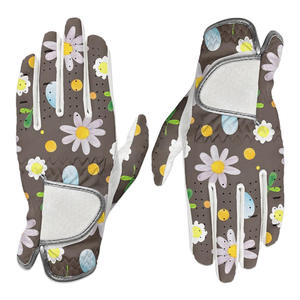 Guantes de Golf de Piel de Oveja para Hombre, Cómodos, Transpirables, Antideslizantes, Protección UV, Cierre de Hebilla Impermeable - Product Image 4