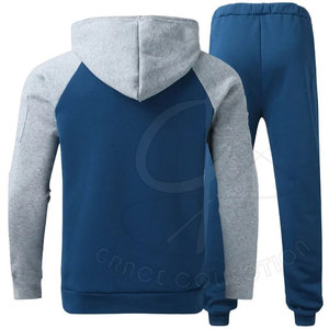 ชุดวอร์มผู้ชายทรงปกติ ระบายอากาศได้ดี ไซส์ใหญ่ ผ้าฝ้าย 65% โพลีเอสเตอร์ 35% ดีไซน์ปรับแต่งได้ ชุดลำลอง ใส่ได้ในฤดูหนาว เป็นมิตรกับสิ่งแวดล้อม - Product Image 3