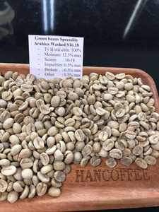 HANCOFFEE Vietnam 2026 Crop Premium Arabica Green <b>Bean</b> - Competitive Wholesale Price - Packaged in Bulk 60kg/PP <b>bag</b> - Product Image 2
