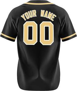Baseball Uniform Men'S sublimation Baseball Jerseys <b>Button</b> <b>Up</b> <b>Shirts</b> - Product Image 4