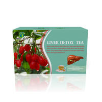 Thé aux herbes biologique naturel pour le soin du foie, marque privée OEM, thé détox pour la digestion et le bien-être quotidien, personnalisable