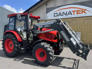 รถแทรกเตอร์คุณภาพสูง Zetor MAJOR 80 รถแทรกเตอร์สำหรับทำฟาร์ม ขับเคลื่อน 4 ล้อ สีแดง พร้อมที่ตักด้านหน้า อุปกรณ์การเกษตรอเนกประสงค์ - Product Image 2
