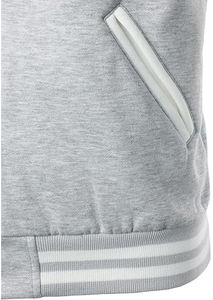 เสื้อแจ็คเก็ตบอมเบอร์ลำลองสำหรับผู้ชาย สไตล์วาร์ซิตี้ ผ้าแคนวาส กันน้ำ ระบายอากาศ กันลม ผ้าขนสัตว์/ผ้าไหม ปิดด้วยซิป - Product Image 5