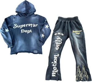 ชุดวอร์มแบบมีฮู้ดสำหรับฤดูใบไม้ร่วง ผ้าฝ้าย 100% ซักย้อมสีแบบแอซิดวอช คุณภาพพรีเมียม สีซีดแบบซันเฟด  โลโก้ DTF  ไซส์พลัส  สำหรับทั้งชายและหญิง - Product Image 6