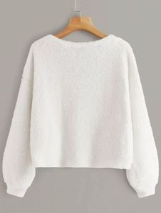 Sudadera Corta Deportiva de Algodón Orgánico para Mujer, Estampado Suave, Secado Rápido, Estilo Desgastado, Algodón Coreano MS-SS-1042 - Product Image 4