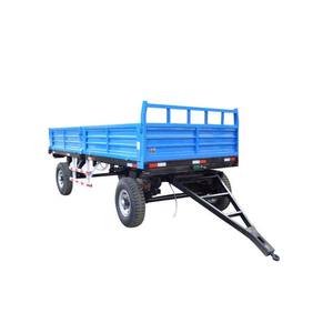 Remorque à benne basculante agricole approuvée 7CX 1 5 pour tracteur clé en acier plateau technique de puissance d'entraînement lourd CE léger - Product Image 5