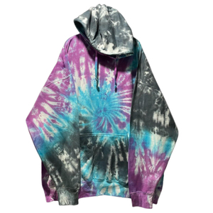 Hoodies for Man, 100% Cotton 100% Cotton High Quality Wholesale 380 Gsm Cotton Tied Dye Hoodie Streetwear Custom Pullover - Product Image 3