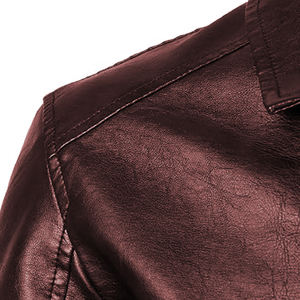 Dernière conception 2025 veste de moto en cuir de course automobile support avant confortable utilisation extérieure imperméable écologique pour les hommes - Product Image 4