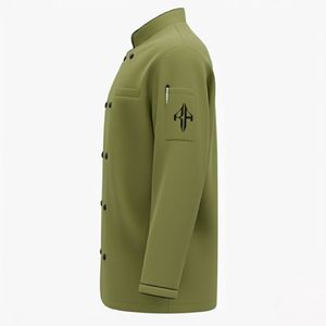Nuevo Uniforme de Hotel para Hombre de Manga Larga, Ajustado, de Poliéster/Algodón, 2026, de Alta Calidad, Color Sólido, Impresión Digital, Regular, por RIVIAN ATLANTIC - Product Image 3