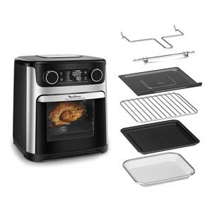 Friteuse à air multifonctionnelle 1800W AL556D Argent & Noir 9-en-1 15L Modèle Easy Fry 1510002788 - Product Image 1