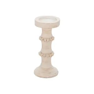 Bougeoir en bois et métal de finition naturelle de haute qualité pour la décoration de la maison et du mariage pour les occasions de Noël et de jardin - Product Image 6