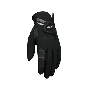 Venta al por mayor de piel de oveja Cómodo Rain Grip Guantes de golf Left Right Hand All Weather Fit Size Precio bajo Cabretta Guantes de cuero - Product Image 5
