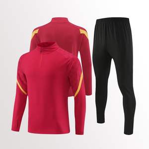 Conjuntos Deportivos con Capucha Estampados para Mujer, Talla XXL, el Mejor Material, Tejido de Punto Transpirable de Secado Rápido, Algodón/Fibra de Bambú, Conjuntos de Entrenamiento de Invierno para Fútbol - Product Image 2