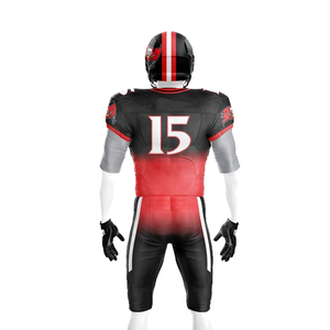 Camiseta de fútbol americano juvenil personalizada al por mayor, conjunto de pantalón corto, ropa deportiva, uniforme reversible, técnicas impresas, ¡el mejor precio! - Product Image 5