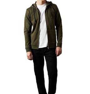 เสื้อมีฮู้ดสำหรับผู้ชายเสื้อออกกำลังกายมีซิปมีฮู้ดสำหรับผู้ชายเสื้อออกกำลังกายเปิดประตู2025โลโก้ออกแบบได้ตามต้องการ - Product Image 5