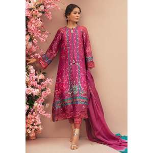 Vestido de Gasa con Estampado de Rosas para Primavera Verano - Product Image 1