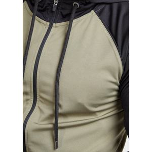 Nouveauté Survêtement de jogging décontracté à fermeture éclair complète pour hommes ensemble de pantalons en polaire pour hommes fermeture éclair à manches longues écologique pour l'hiver - Product Image 4