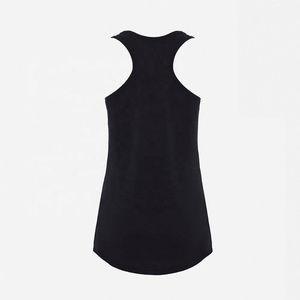 Oem Custom Ladies Gym Singlet Women's Sport Tank <b>Top</b> Cotton/bamboo Fiber Solid <b>Tops</b> For Lady Girls Women - Product Image 4