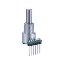 Série CS19: Encodeur rotatif inductif magnétique personnalisable avec encodeur rotatif ultra mince à comptage d'impulsions intégré (1-1024)