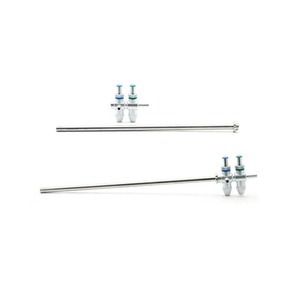 Cannule de sinus courbée courte de 2,5 mm en acier inoxydable chirurgical, tube d'aspiration, instrument manuel, kit professionnel pour la chirurgie générale, certifié CE - Product Image 5